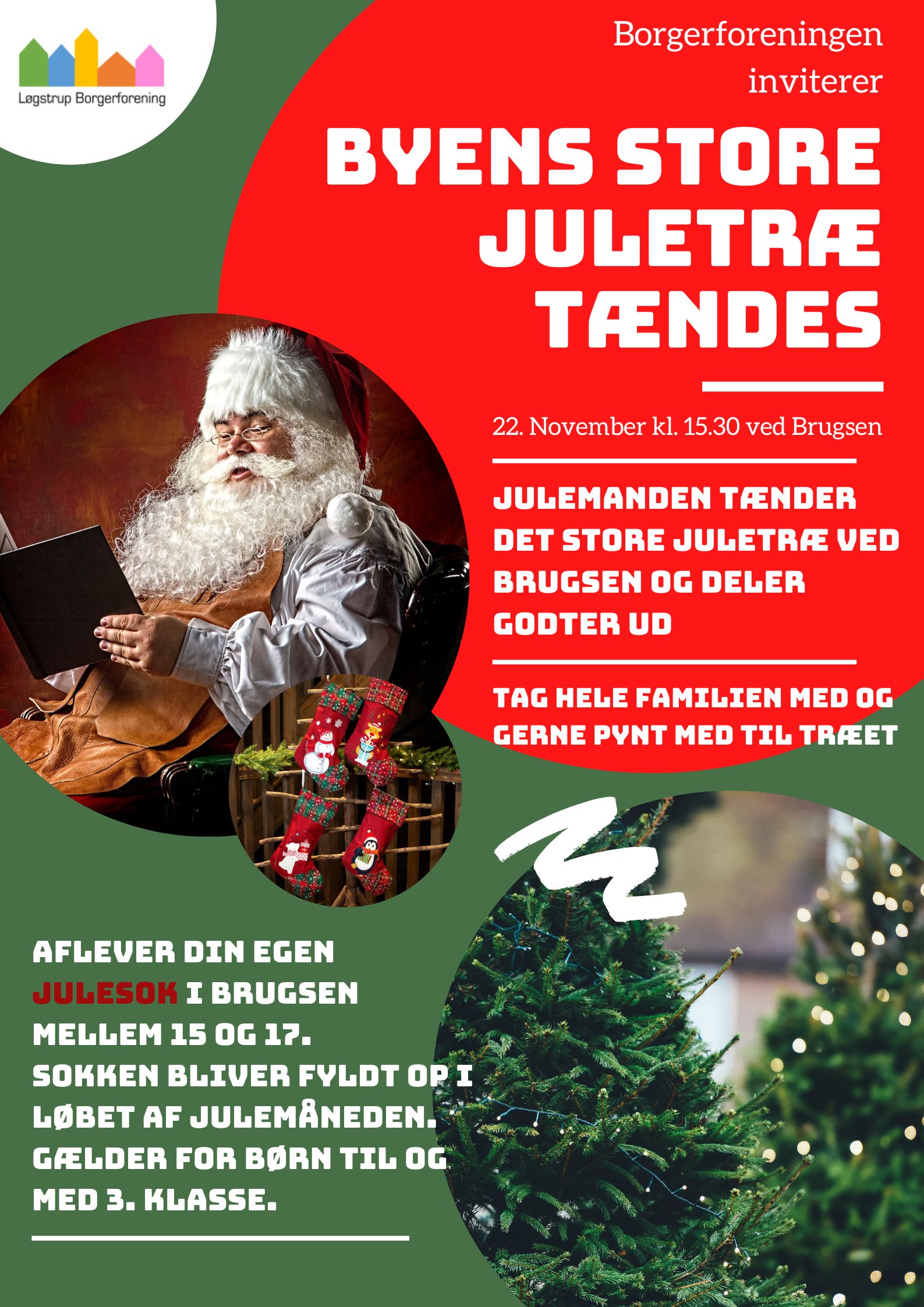 Juletræet tændes 2024