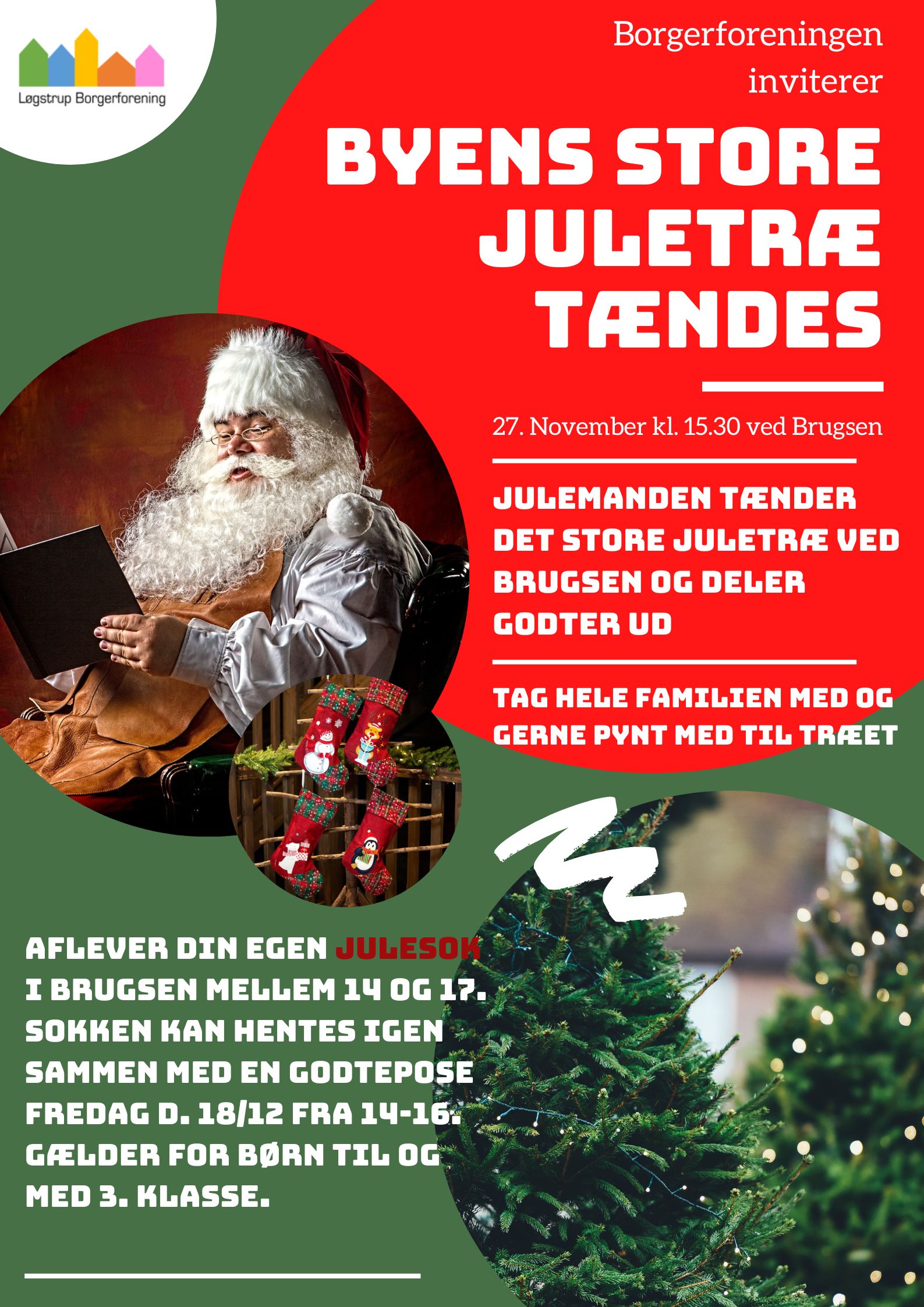 Juletræet tændes 2026